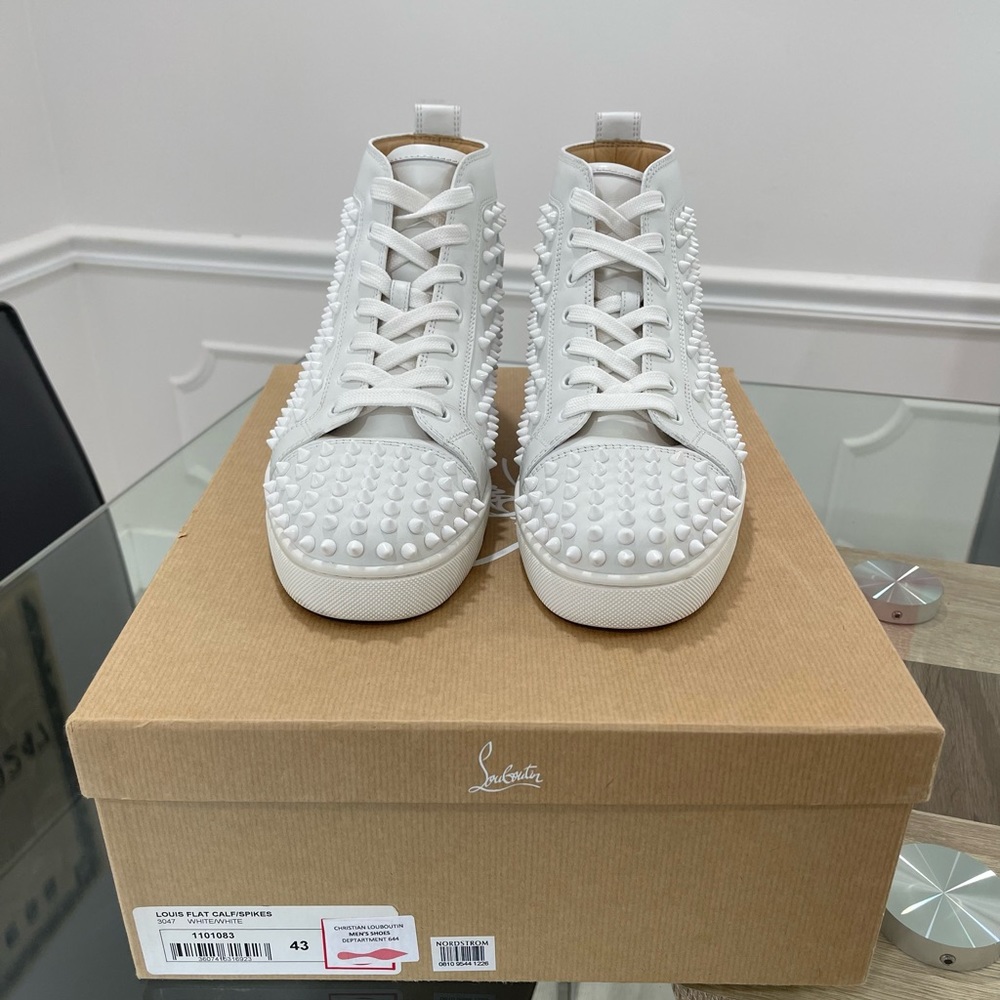 Christian Louboutin’s Spikes Flat Sneakers